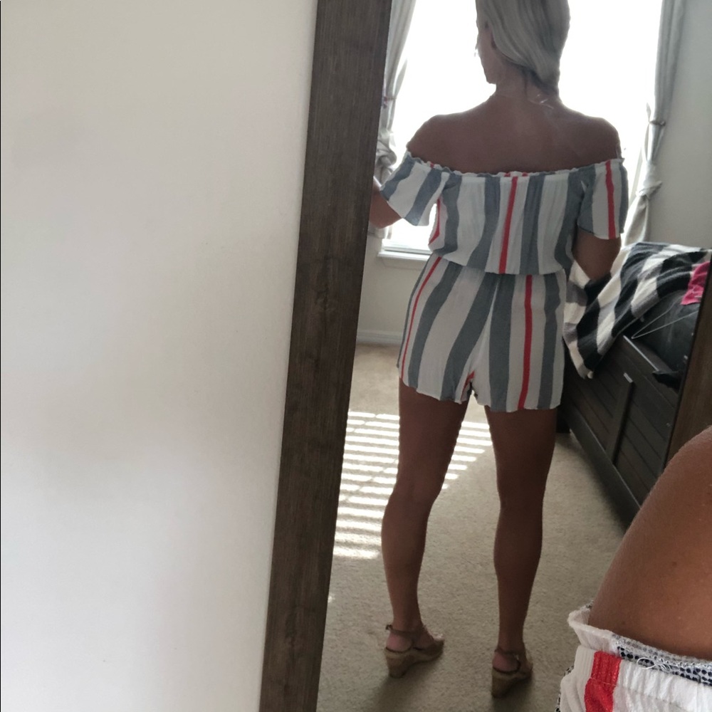 Strapless Romper - Picture 2 of 4